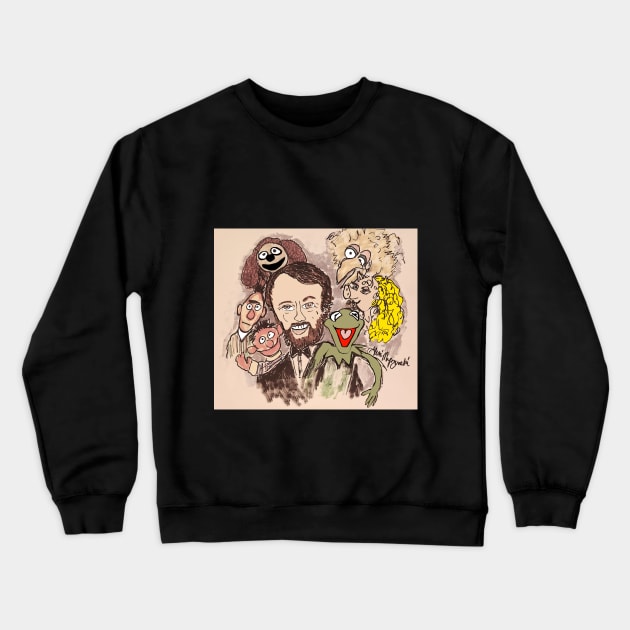 Jim Henson The Muppets Crewneck Sweatshirt by TheArtQueenOfMichigan 